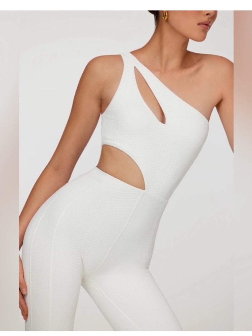 NWT $275 MSRP  Gigi C Rory Jumpsuit Ivory Snakes - size LARGE